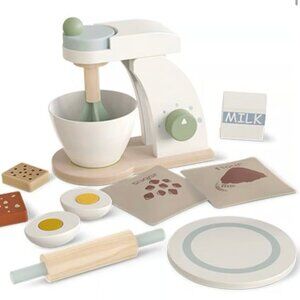 Aldi Bee Happy Wooden Appliance Set Mixer - 11 pieces